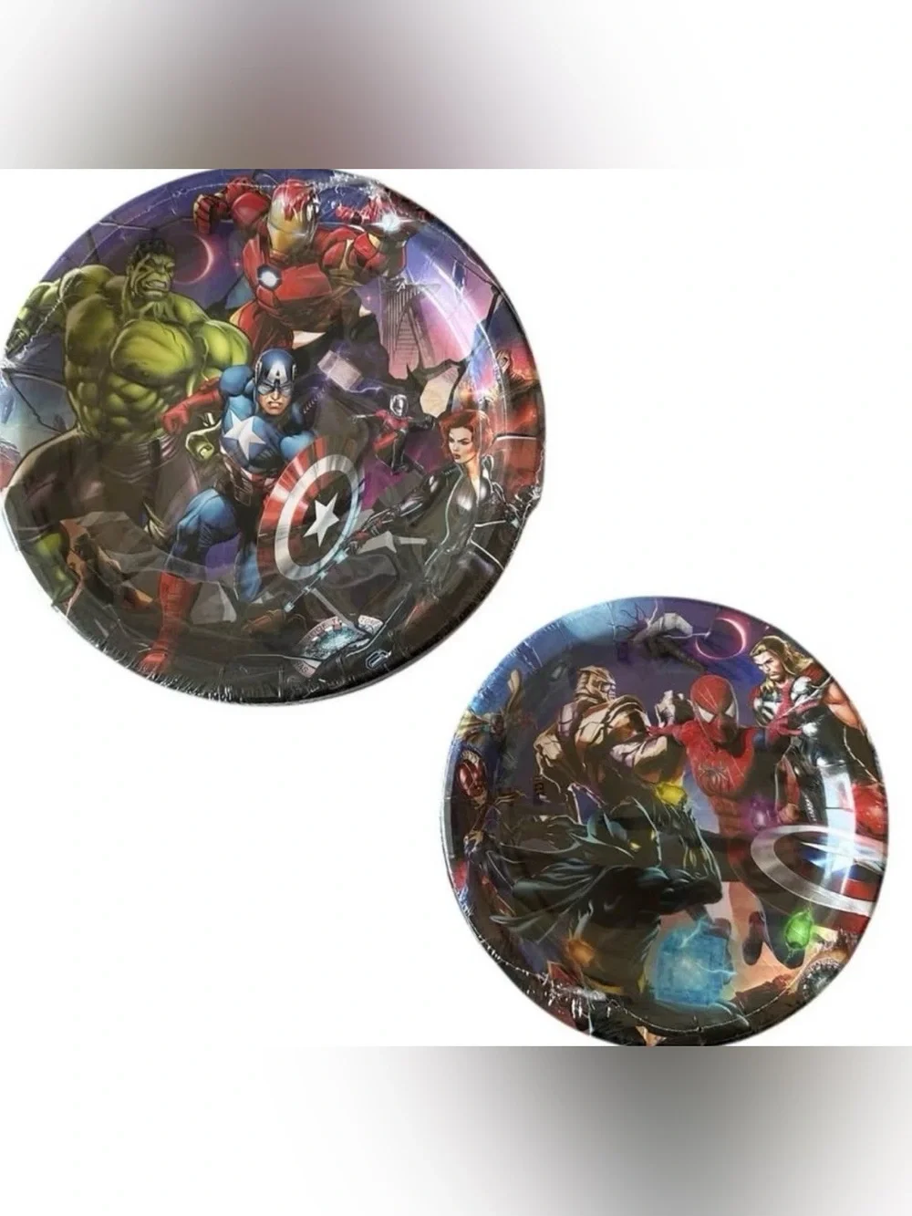 Marvel Avengers Party Supplies 162 Pc Tableware Plates Cups Napkins Utensils